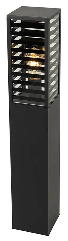 Zewnetrzna Nowoczesna lampa podłogowa zewnętrzna czarna 80 cm IP44 - Reims Nowoczesny Oswietlenie zewnetrzne