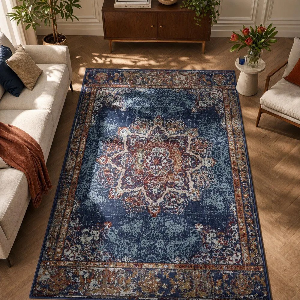 Ciemnoniebieski dywan 80x120 cm Orient Maderno – Hanse Home