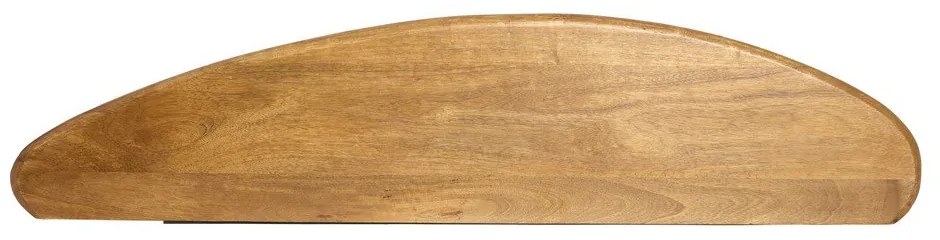Półka z litego drewna mango w naturalnym kolorze 100 cm Ginosu – Light &amp; Living