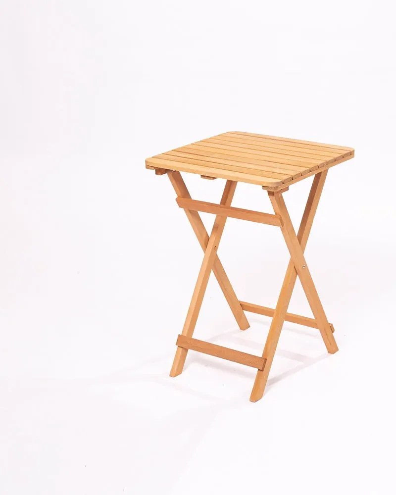 Zestaw mebli ogrodowych z litego drewna bukowego dla 2 osób – Floriane Garden