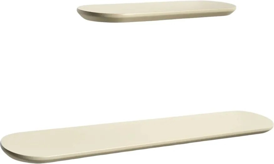 Beżowe półki zestaw 2 szt. 55 cm Arely – Kave Home