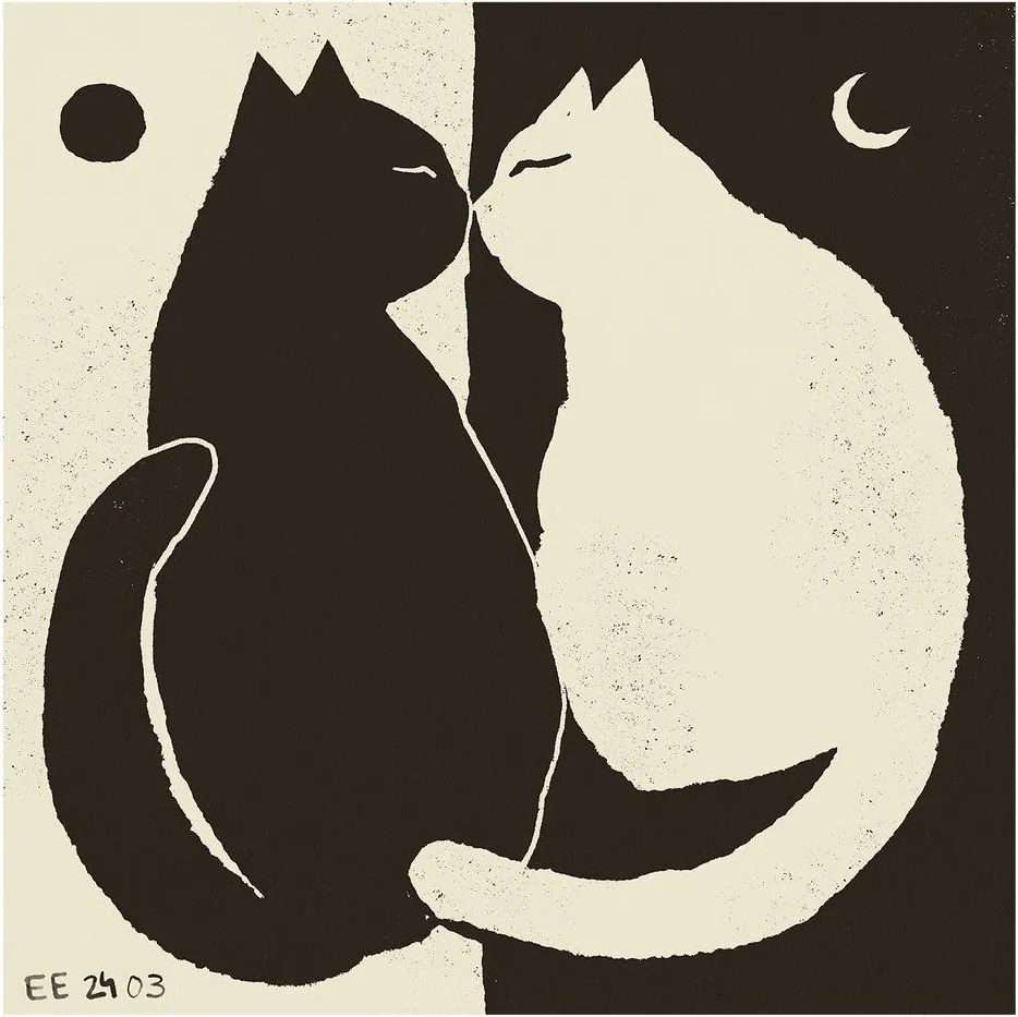 Plakat 50x50 cm You and Me – Enikő Katalin Eged – The Poster Club