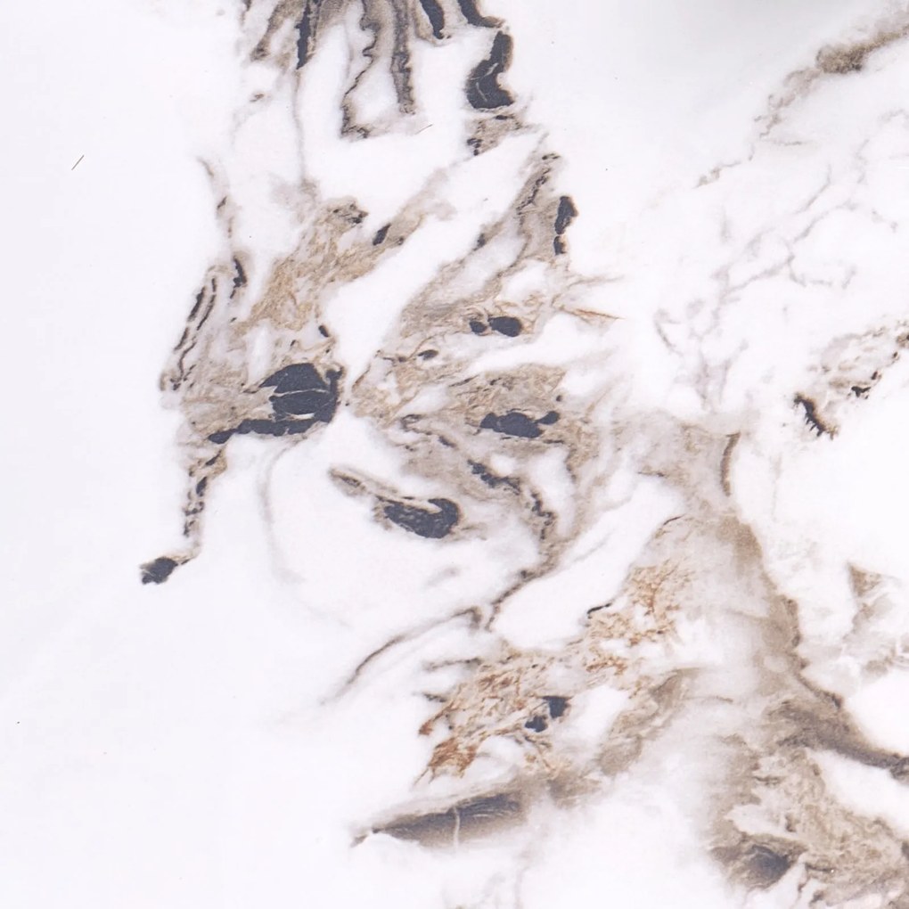 Okrągły stół z blatem ze spieku Garet Halmar