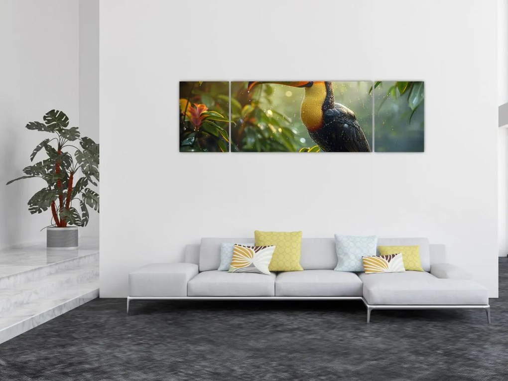 Obraz - Tukan (170x50 cm)