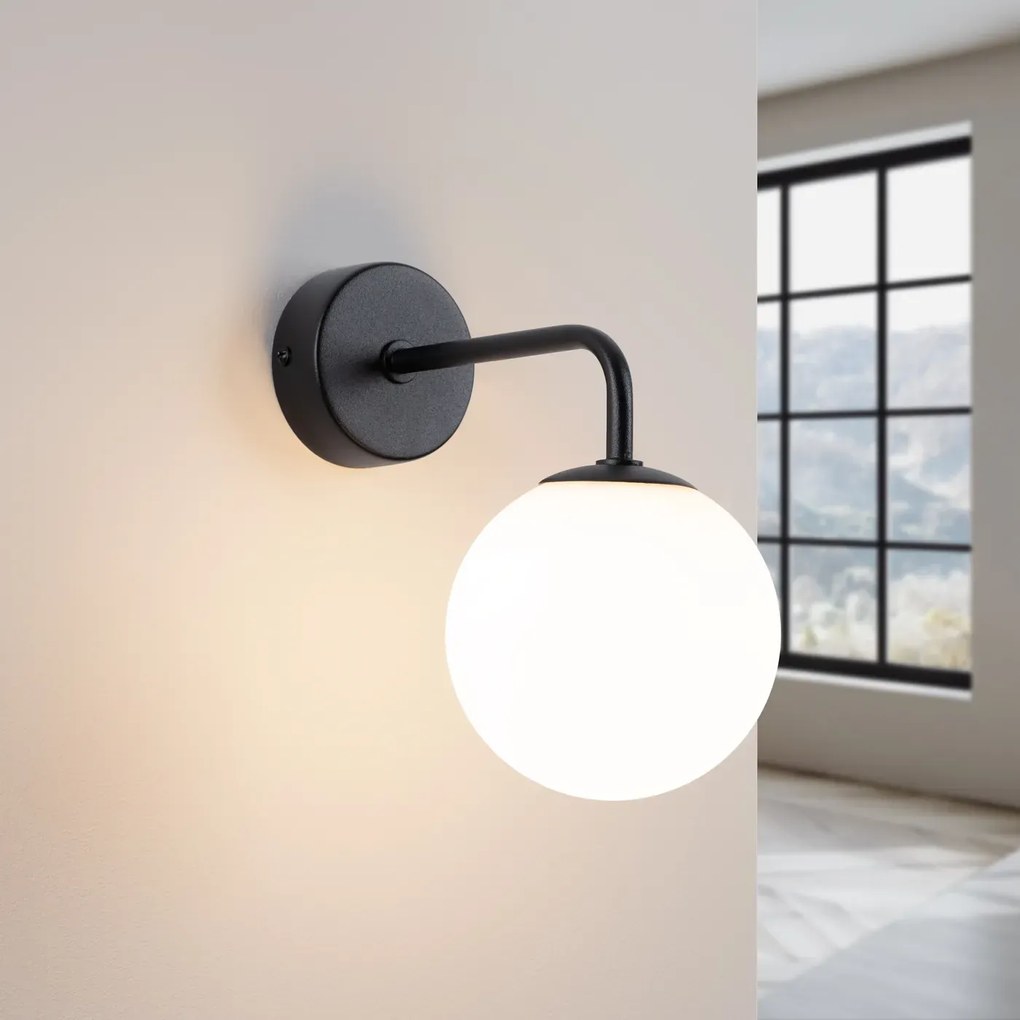 Kinkiet ASTRAL 1 czarny SOLLUX LIGHTING