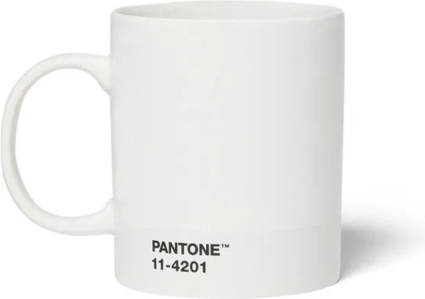 Biały kubek ceramiczny 375 ml Cloud Dancer - Pantone