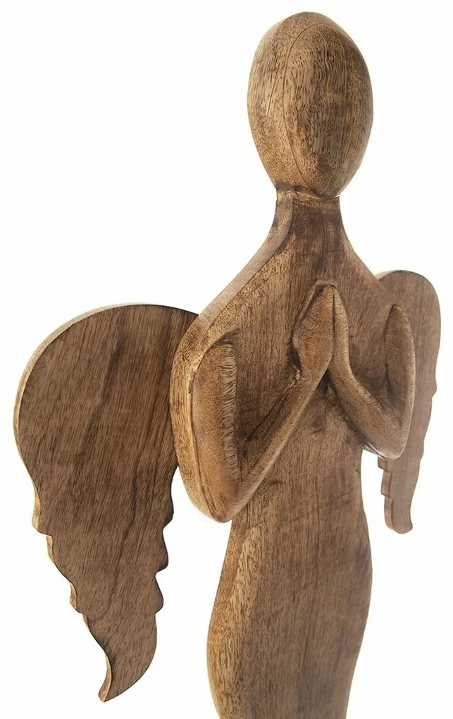 Orion Dekoracja drewniana Anioł, 76,5 cm, S