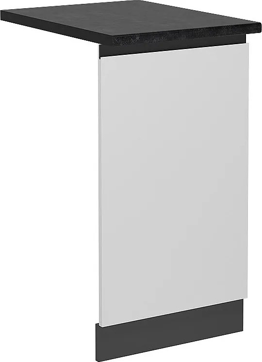 Panel przedni zmywarki biały 45x1.6x81.8 r-line