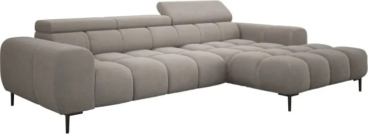 Narożnik PLAZA MINI wolnostojący Prawostronny w tkaninie Promocyjnej APHRODITE 04 WERSAL