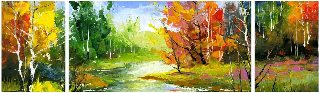 Obraz - Obraz krajobrazu (170x50 cm)