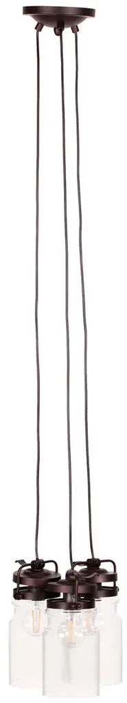 Regulowana lampa wisząca industrialna - 3X A781 K7-F47