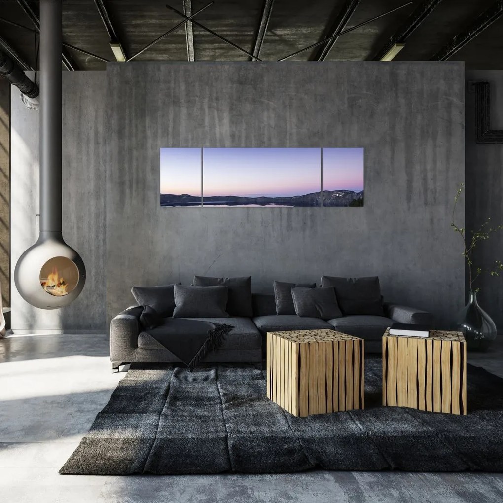 Obraz jeziora (170x50 cm)