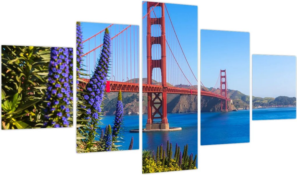 Obraz - Most Golden Gate, San Francisco (125x70 cm)