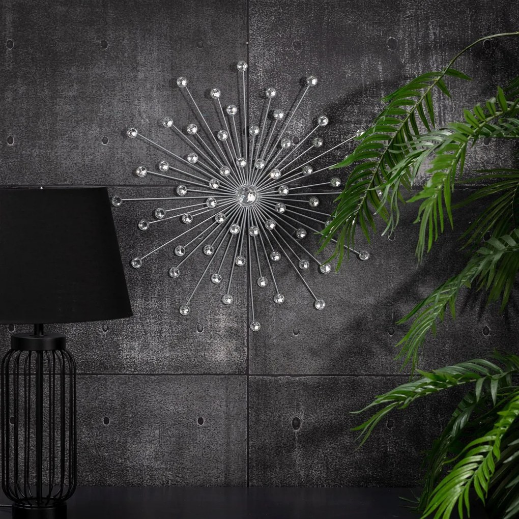 Dekoracja Space silver 48cm