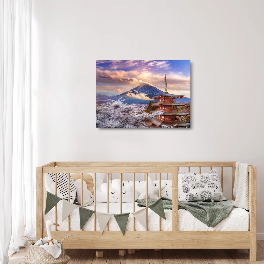 Obraz na szkle - Góra Fuji (70x50 cm)