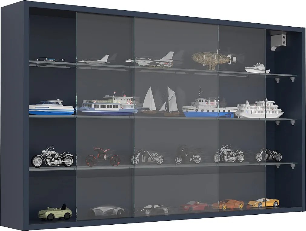 Wiszący wyświetlacz ścienny ze szkła Drivalo XL