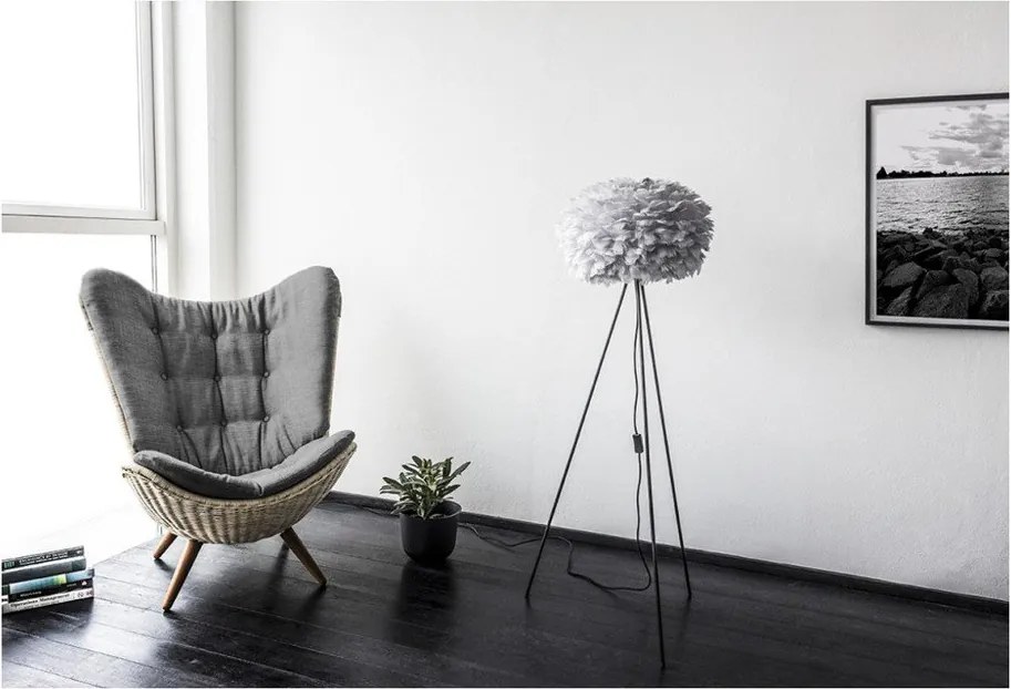 Jasnoszary abażur ø 45 cm Eos medium – UMAGE