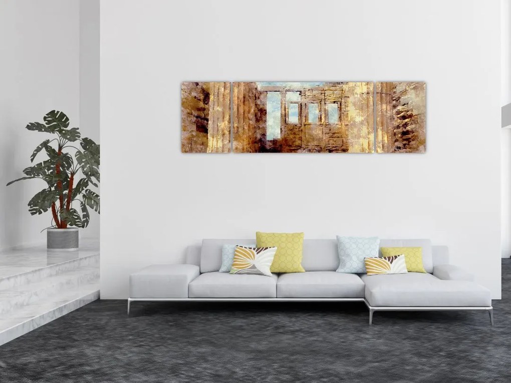 Obraz - Erechtejon, Ateny, Grecja (170x50 cm)
