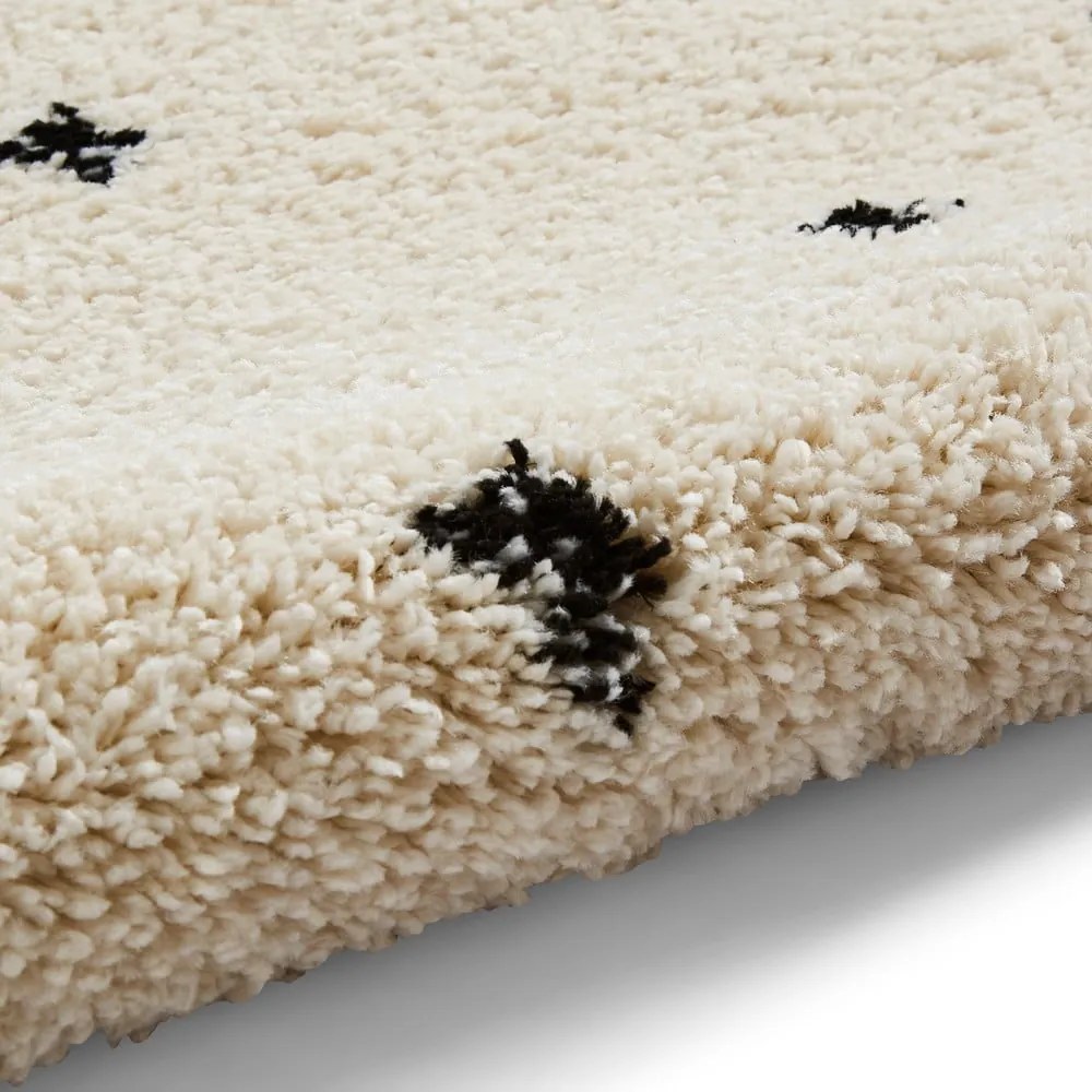 Biało-czarny dywan Think Rugs Boho Dots, 120x170 cm