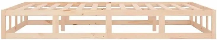 Dwuosobowe łóżko z naturalnej sosny 160x200 P1-T37
