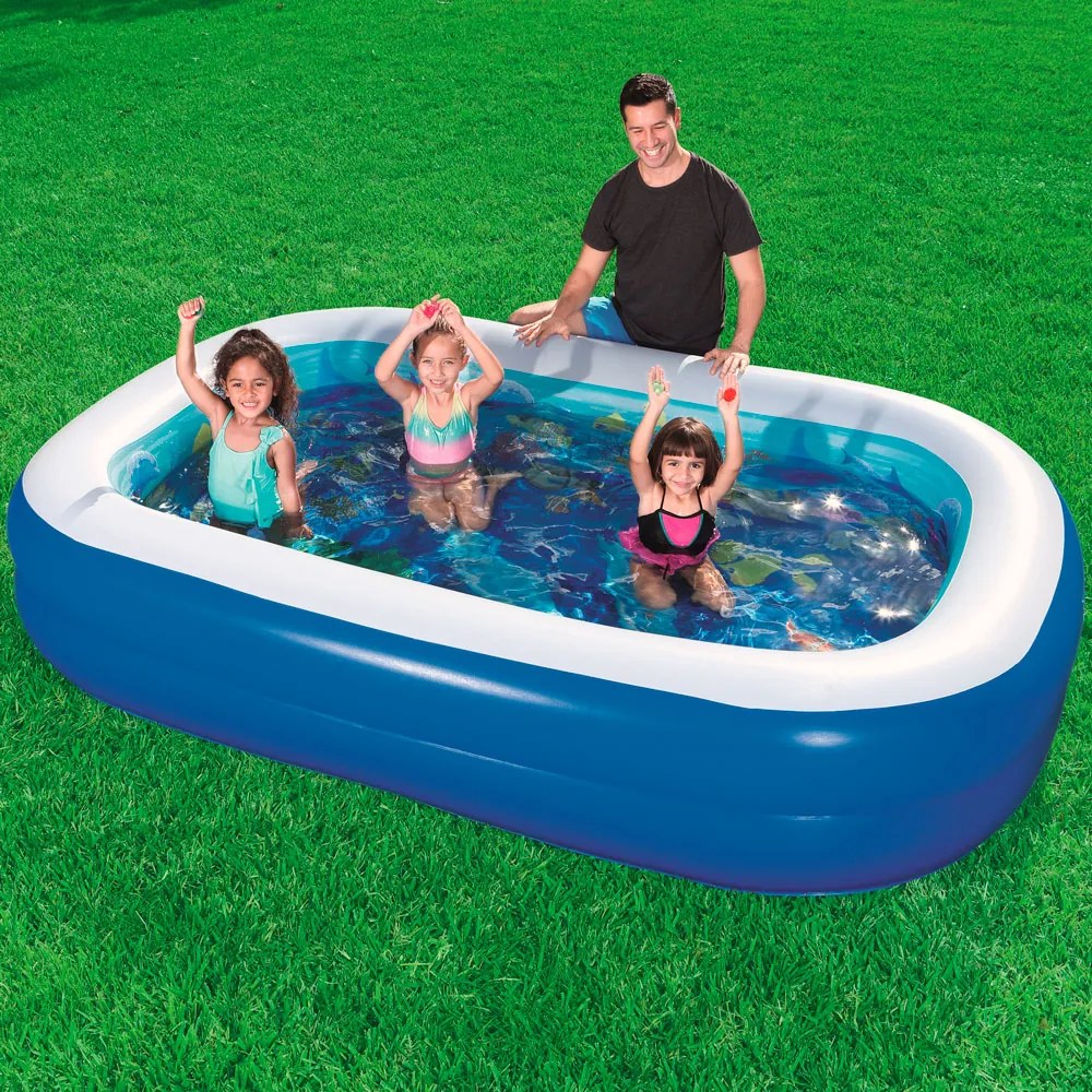 Basen nadmuchiwany 3D Play Adventure Pool 262 x 175 x 51 cm BESTWAY