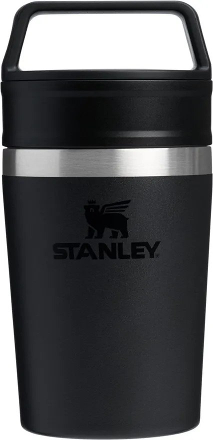 Czarny kubek termiczny ze stali nierdzewnej 230 ml Café-To-Go Travel Mug Black 2.0 – Stanley