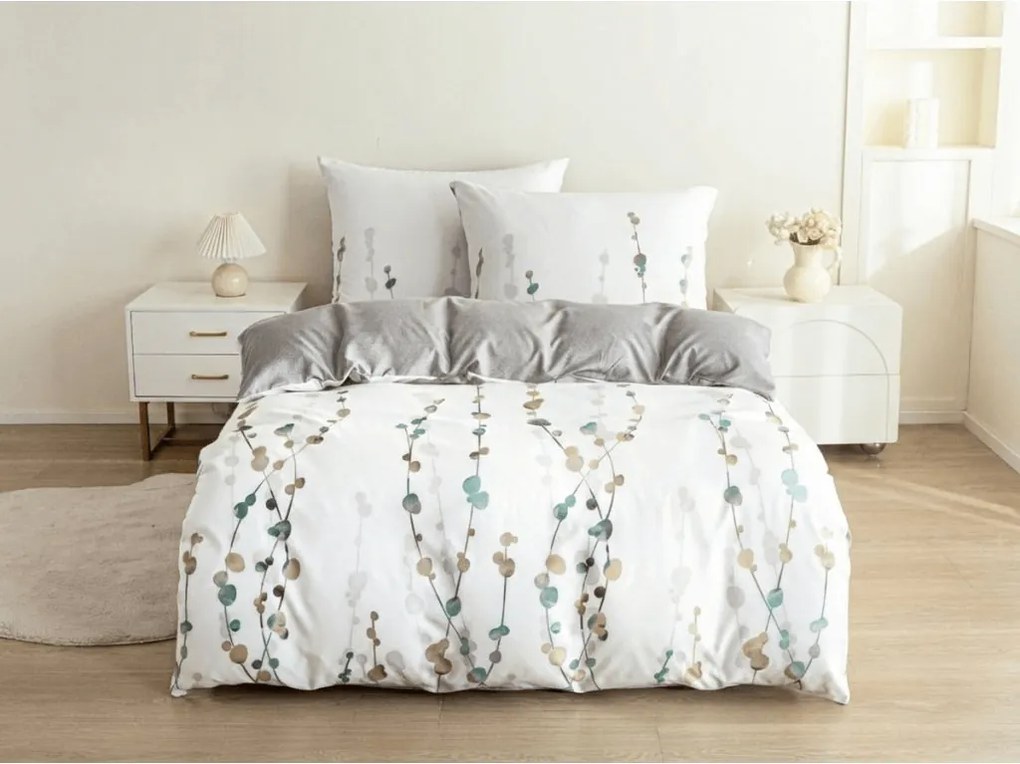 PrzytulneMieszkanie.pl PrzytulneMieszkanie.pl Pościel z mikroflanelu CALIWA biała Rozmiar pościeli: 70 x 90 cm | 140 x 200 cm