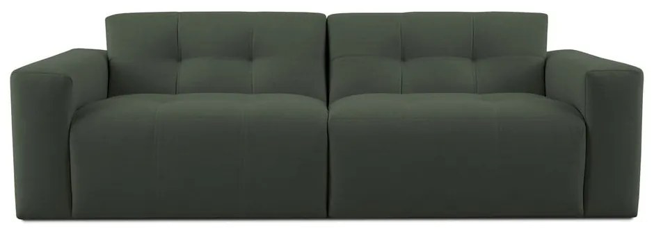 Ciemnozielona sofa 220 cm Maxel – Scandic