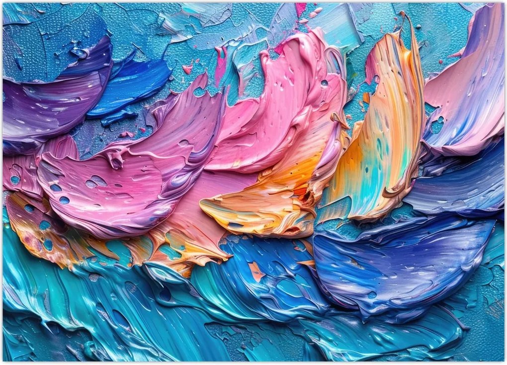 Obraz na szkle - Malarstwo olejne (70x50 cm)
