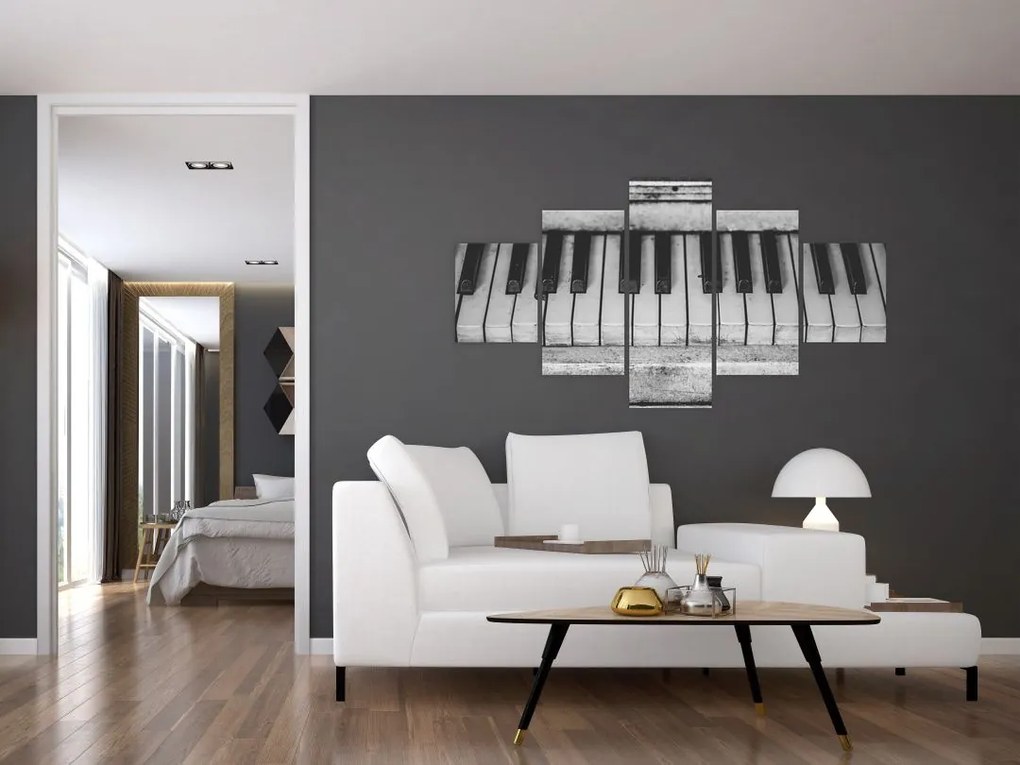 Obraz - Fortepian (125x70 cm)