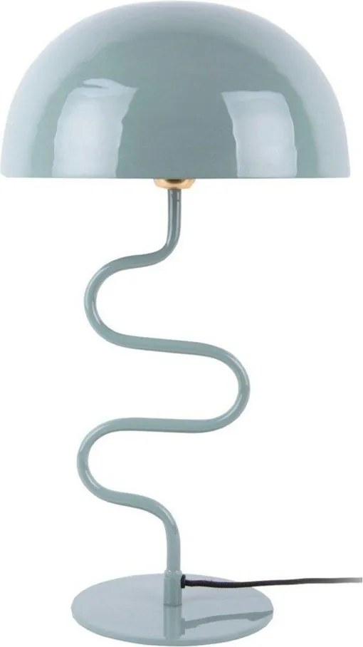 Jasnoniebieska lampa stołowa (wys. 54 cm) Twist – Leitmotiv