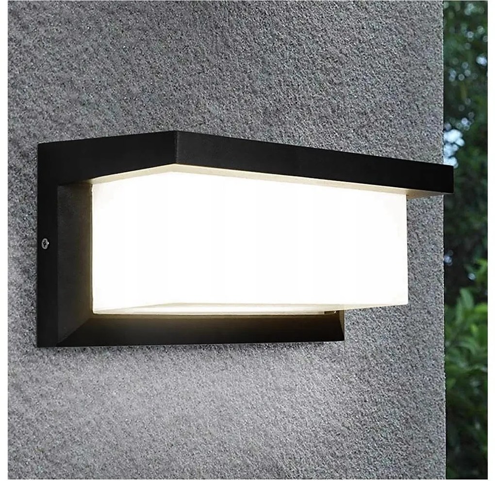 LED Kinkiet zewnętrzny NEELY LED/12W/230V 4000K IP54 czarny