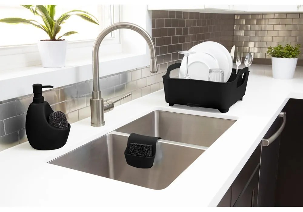 Czarny ceramiczny dozownik do mydła 590 ml Joey – Umbra