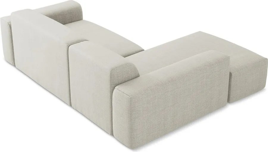 Beżowy narożnik (lewostronny/z szezlongiem) Keli – Makamii