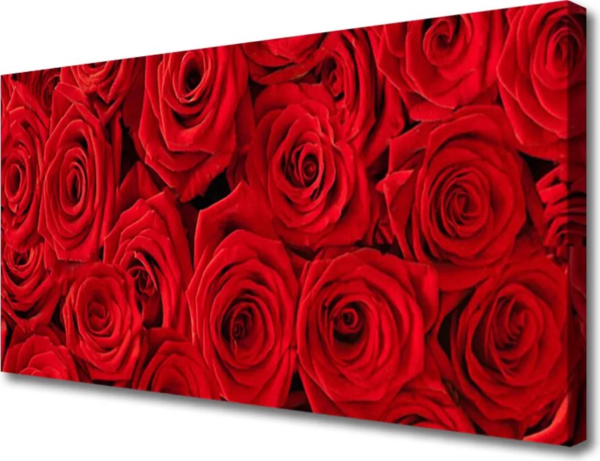 Obraz canvas Romantyczny Bukiet Róż