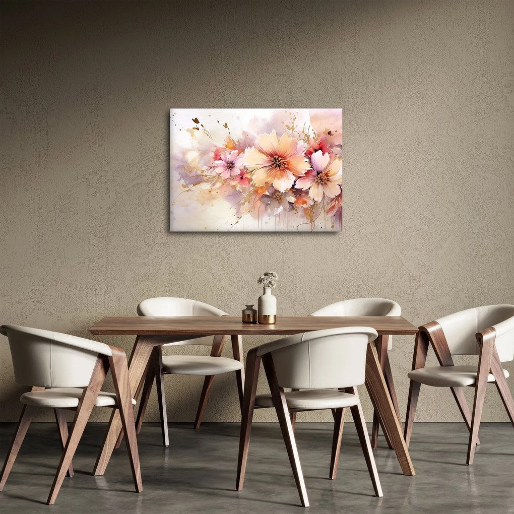 Obraz - Kwiaty (70x50 cm)
