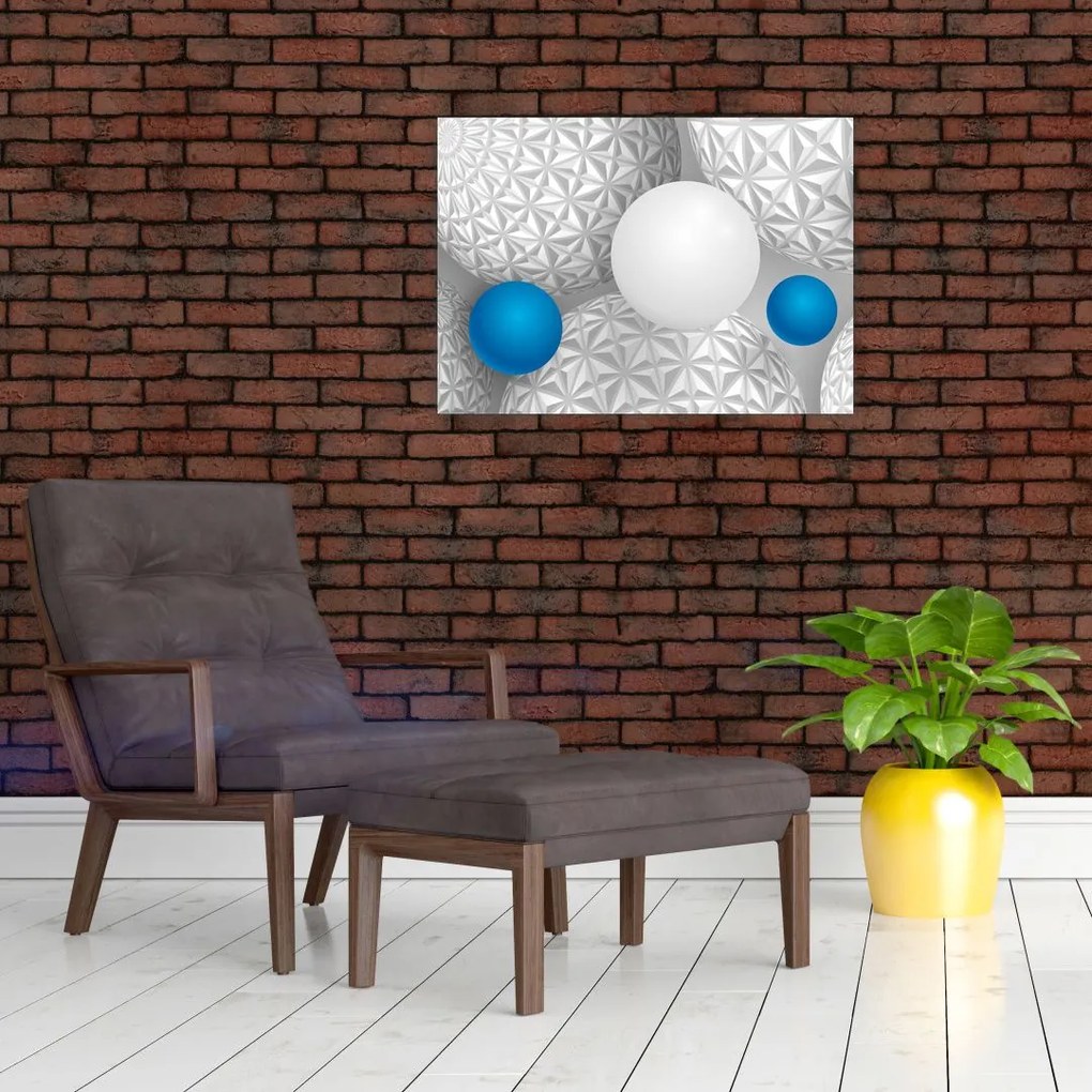 Obraz na szkle z motywem 3D (70x50 cm)