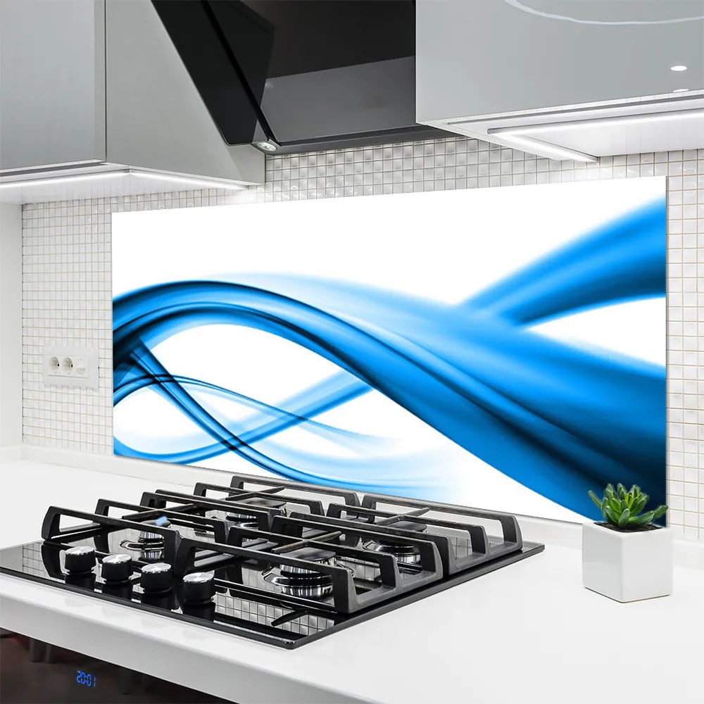 Szkło do Kuchni na Ścianę Wir Kolorów I Kształtów