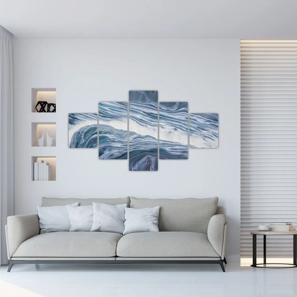 Obraz abstrakcji (125x70 cm)