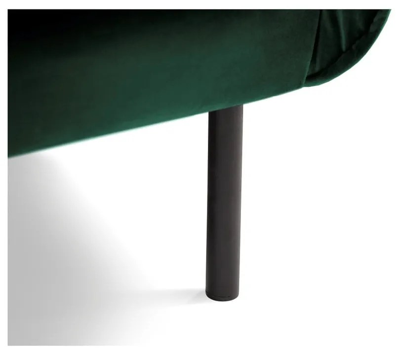 Zielona aksamitna sofa Cosmopolitan Design Vienna, 200 cm