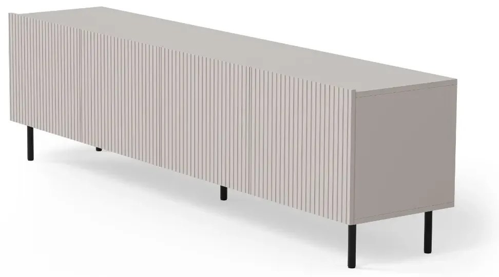 Szafka RTV PAXOS 2 200cm kaszmirowa HALMAR