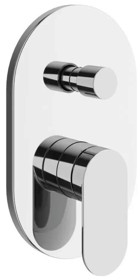 Ravak X070454 - Bateria prysznicowa podtynkowa CHROME błyszczący chrom