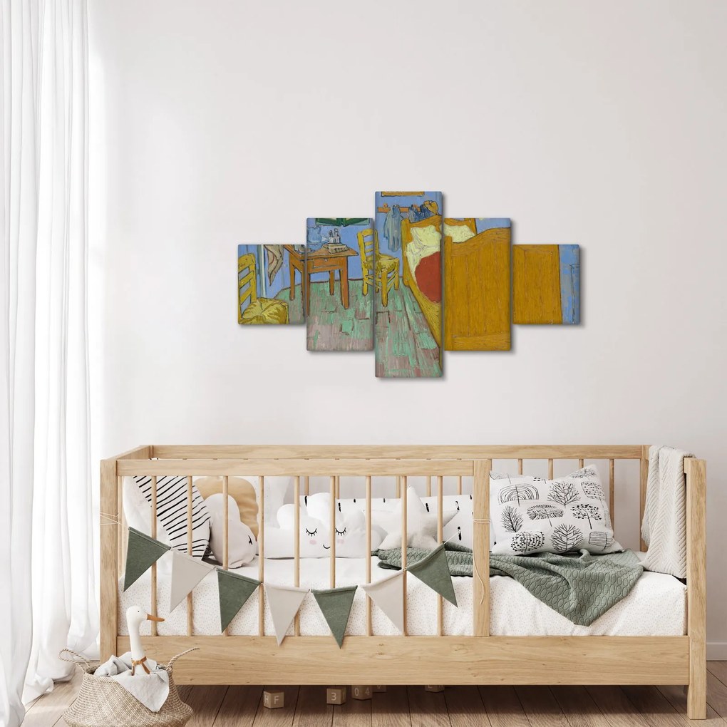 Obraz - Vincent van Gogh, The Bedroom, reprodukcje (125x70 cm)