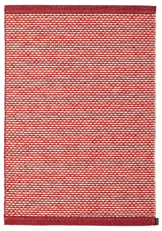 Czerwony dywan odpowiedni na zewnątrz 60x85 cm Effi Dark Red – Pappelina