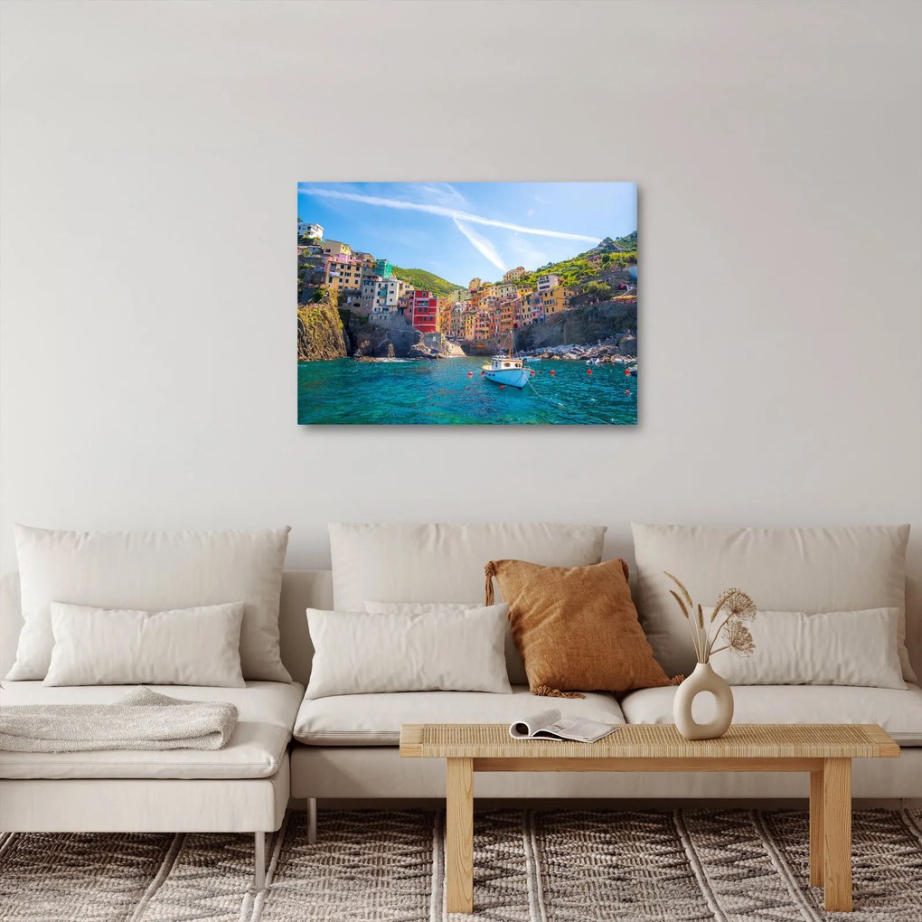 Obraz - Nad Morzem Śródziemnym (70x50 cm)