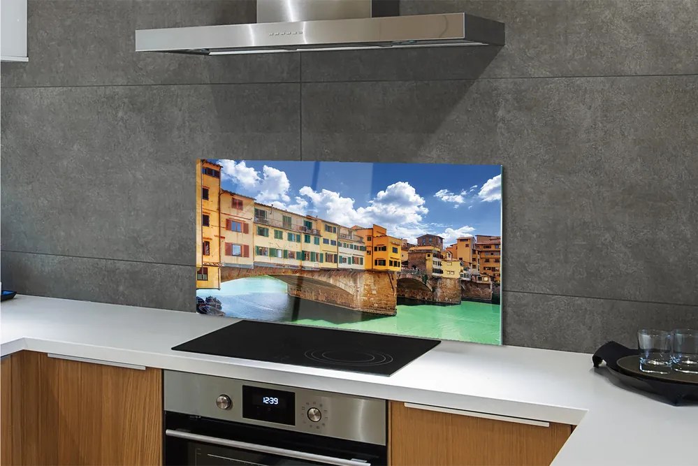 Panel Szklany Mosty nad Włoską Rzeką