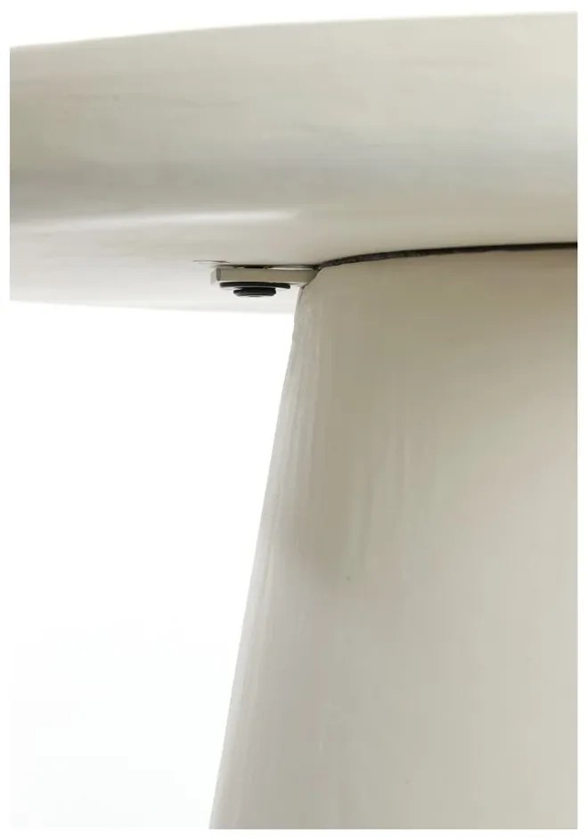 Biały okrągły stolik ø 60 cm Kulona – Light &amp; Living