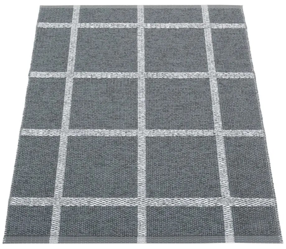 Antracytowy dywan odpowiedni na zewnątrz 70x100 cm Ada Granit – Pappelina