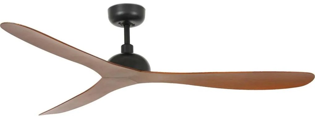 FARO 33447WT - Wentylator sufitowy GOTLAND L brązowe/czarny śr. 132 cm WT + pilot