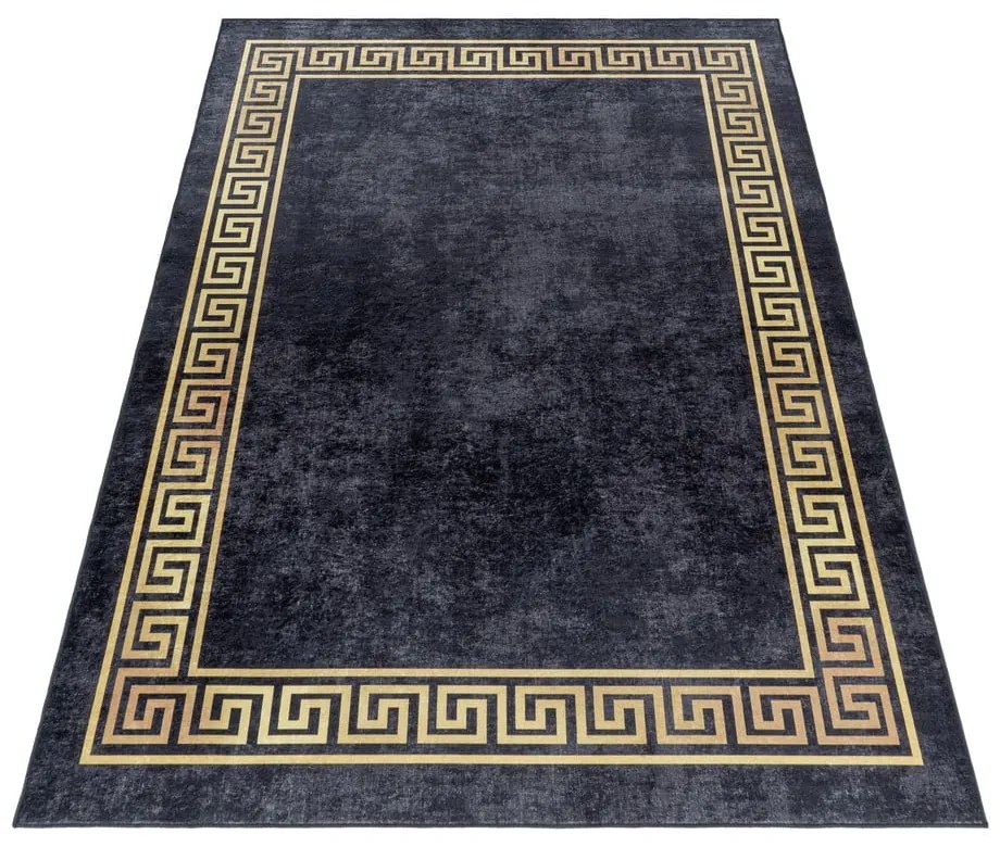 Antracytowy dywan odpowiedni do prania 160x230 cm Fiesta – Ayyildiz Carpets